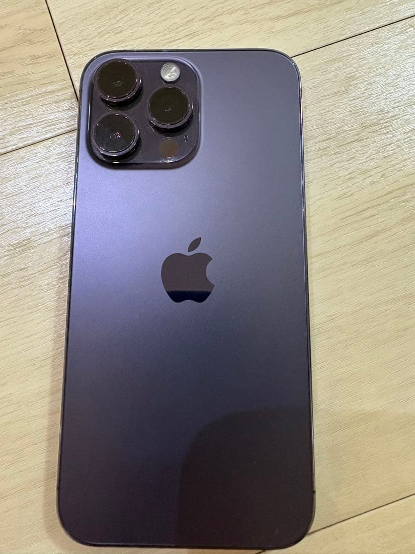 美品！iPhone 14 Pro max256GBディープパープル iFace付