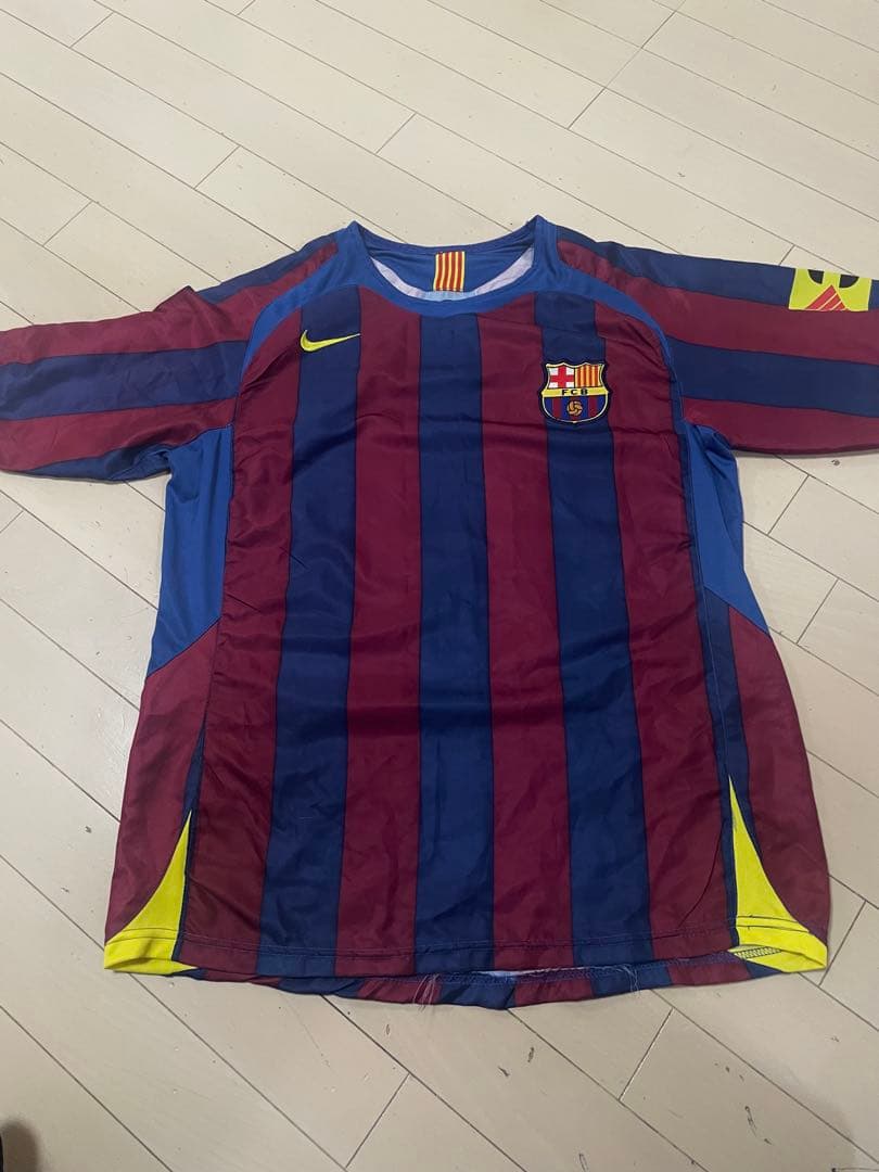 正規品 06/07 FCバルセロナ メッシ 19番 NIKE ポルトガル製