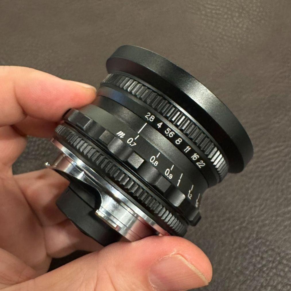leica Mマウント CONTAX G 21mm F2.8 レンズ 改造済