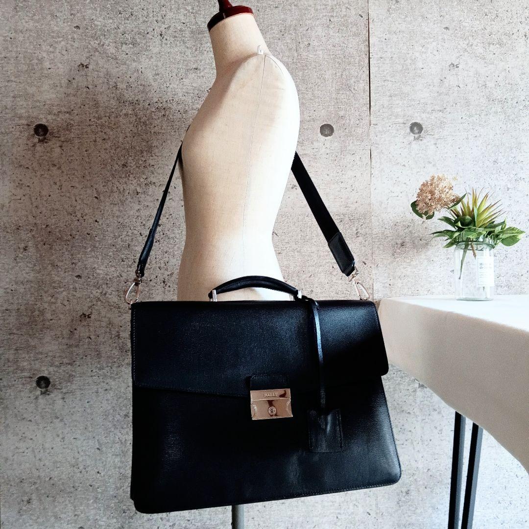 良品 バリー 2way レザー ビジネス ショルダーバッグ 鞄 レディースメンズ