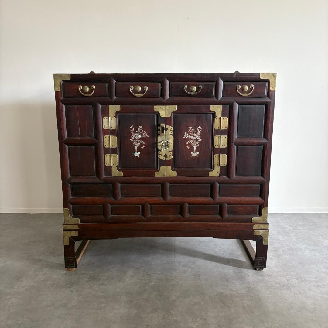 【希少】螺鈿　 李朝バンダジ　美術品