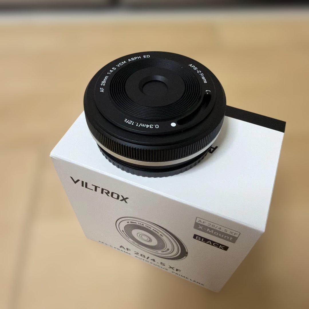 新同品 【VILTROX】AF 28mm F4.5 (Xマウント用)