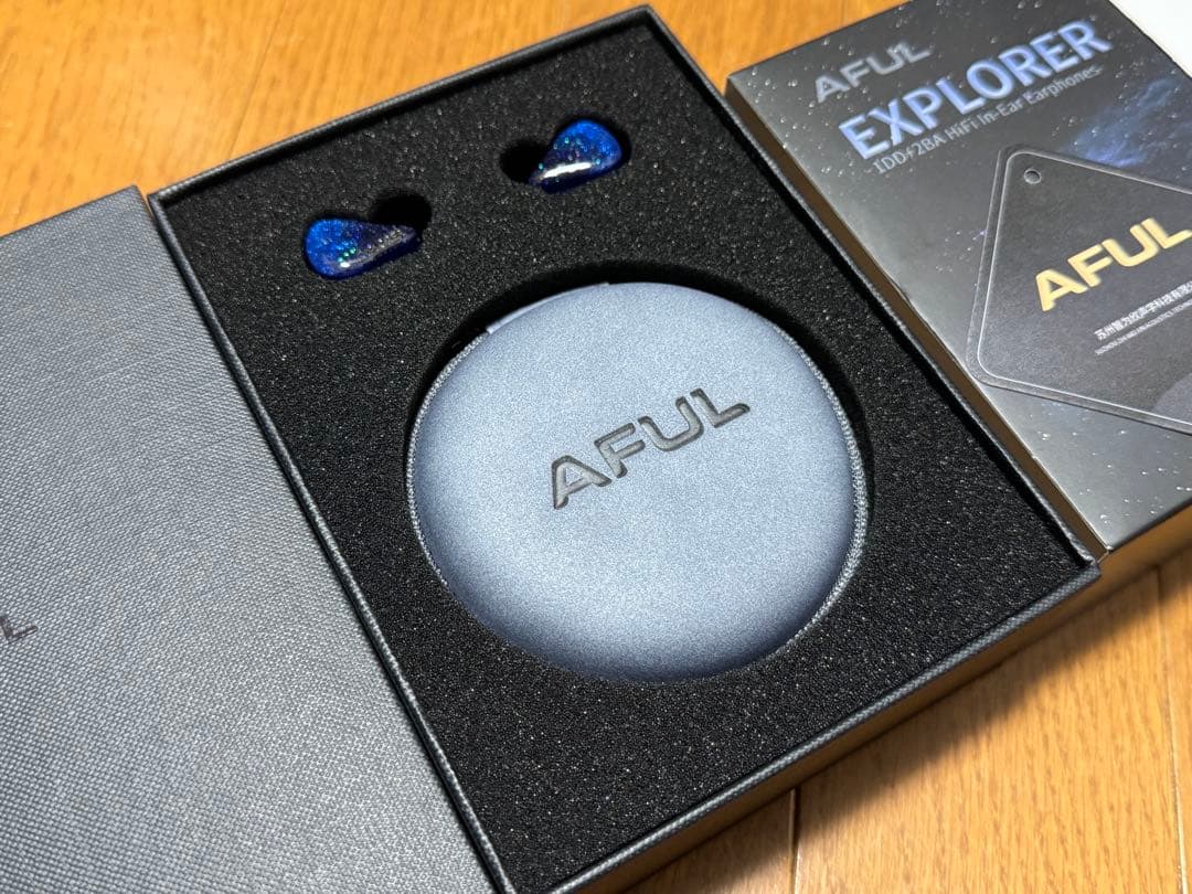 ほぼ新品 付属品未使用AFUL EXPLORER 4.4mm 1DD+2BA