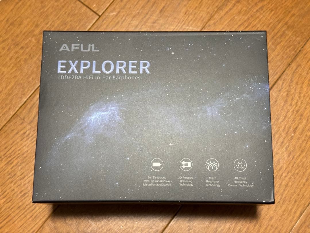 ほぼ新品 付属品未使用AFUL EXPLORER 4.4mm 1DD+2BA