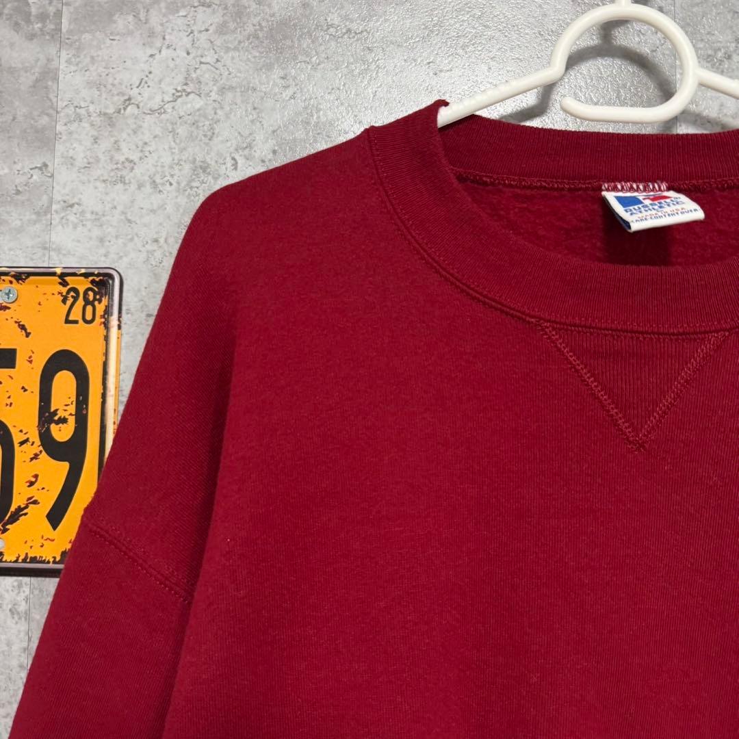 ち*ー様 90s RUSSELL ATHLETIC USA製 無地スウェット レ