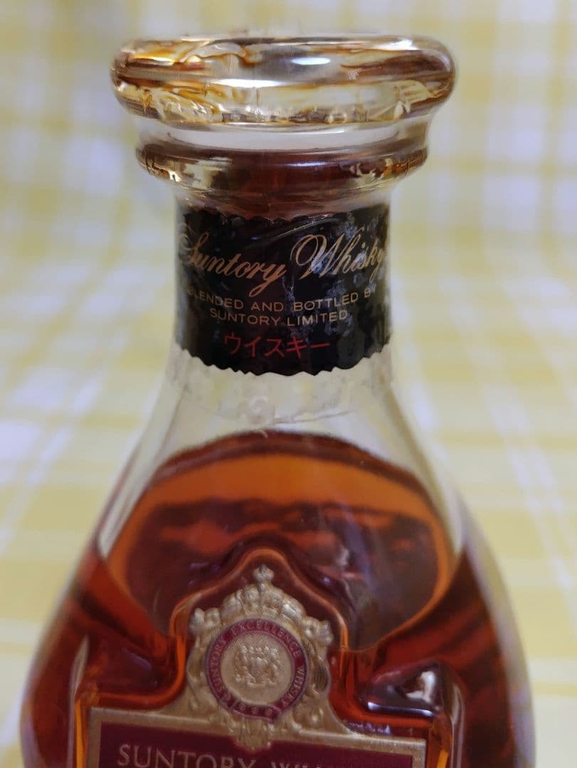 【レトロ】サントリー エクセレンス 古酒 箱入り ウイスキー 豪華ボトル