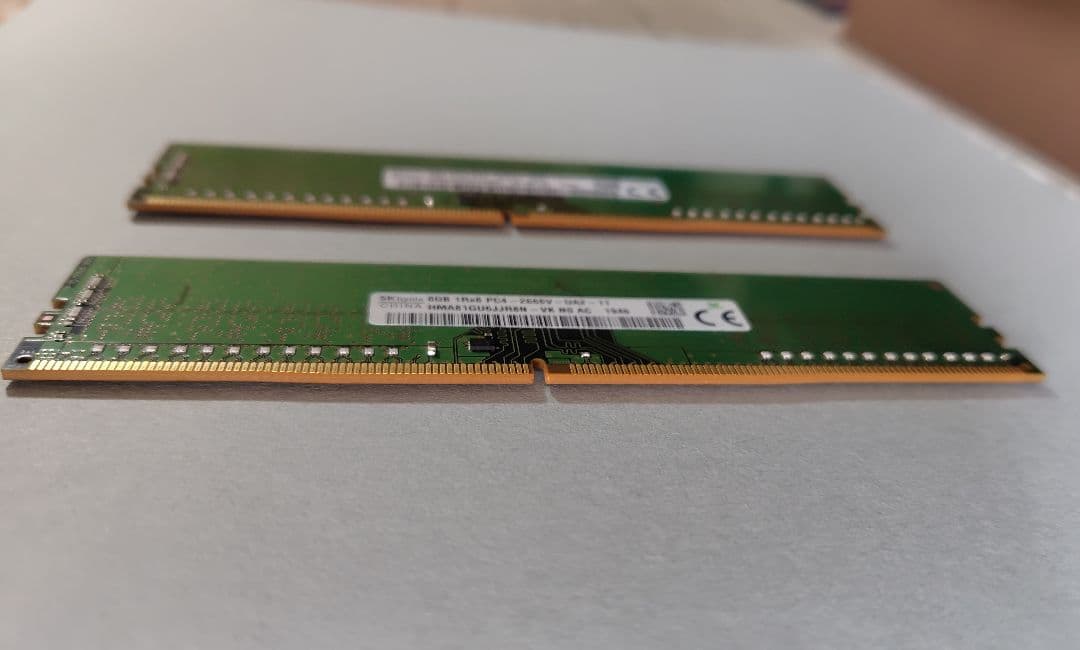 SK hynix DDR4 PC4-2666 8BG×2枚組(16GB)