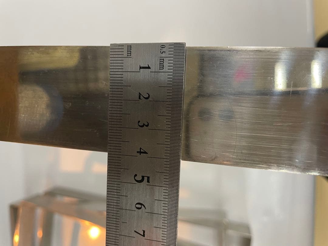 ステンレスカードル　570×370×4本セット高さ4cm