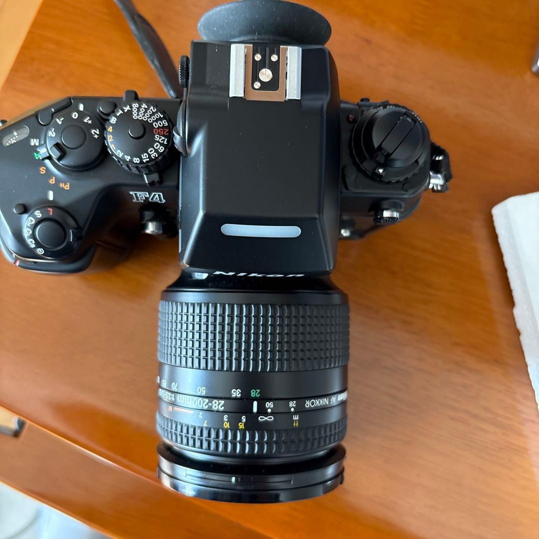 Nikon F4 一眼レフカメラ 28-200mmレンズ MF-22付