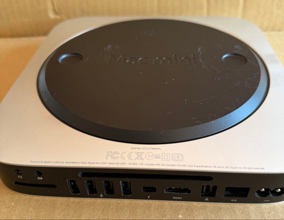 Apple Mac mini 2013 Intel i5 500GB自動値下げ中