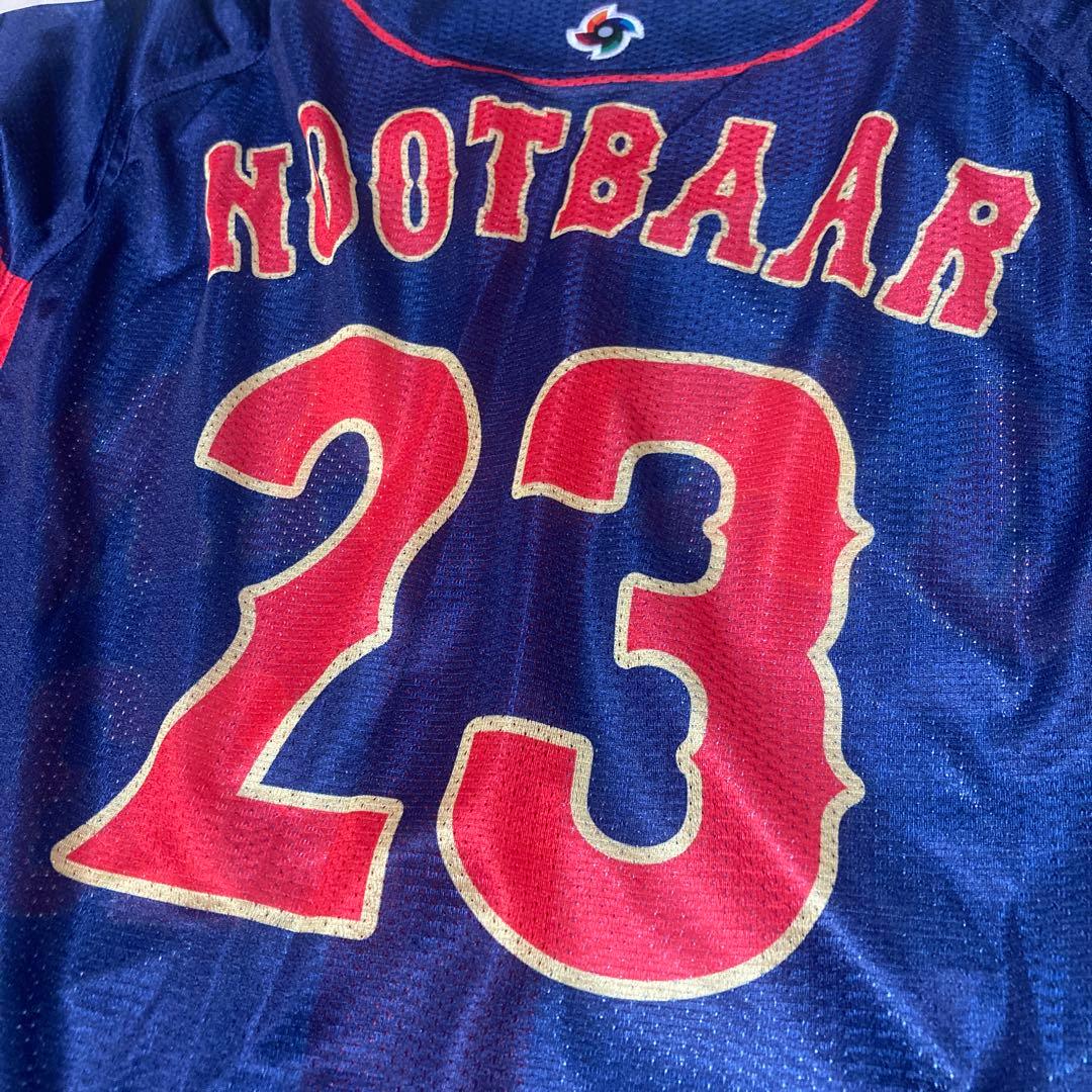 ラーズ・ヌートバー　WBC 2023年　侍ジャパン　ユニフォーム　ミズノプロ