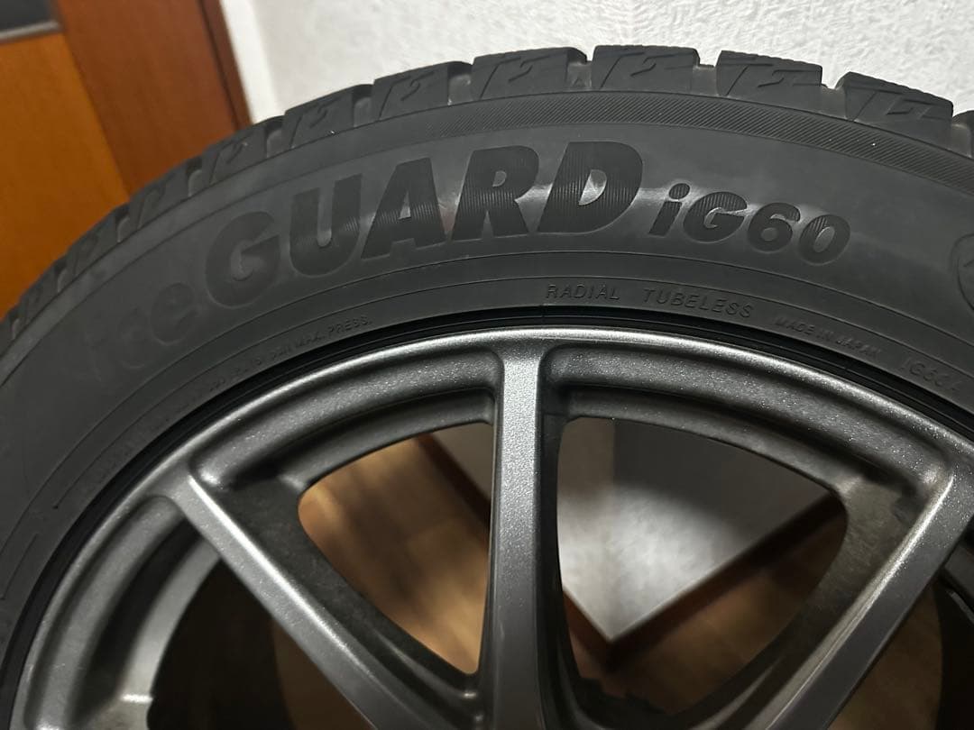 ヨコハマタイヤ iceGUARD iG60 スタッドレスタイヤ＋アルミ4本セット