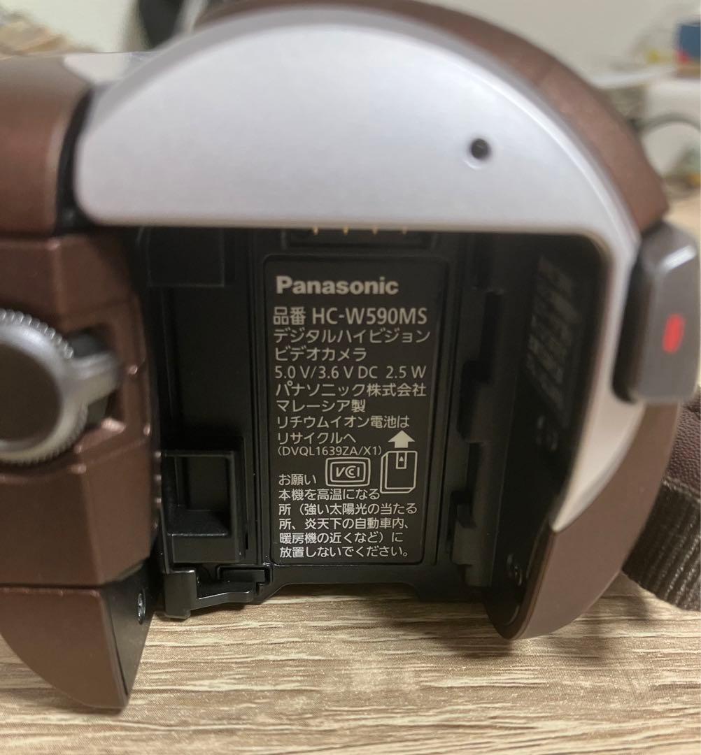 新品未使用(箱無し展示品) パナソニック HC-W590MS
