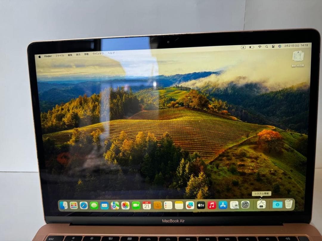 MacBook Air (Retina, 13-inch, 2019) ゴールド