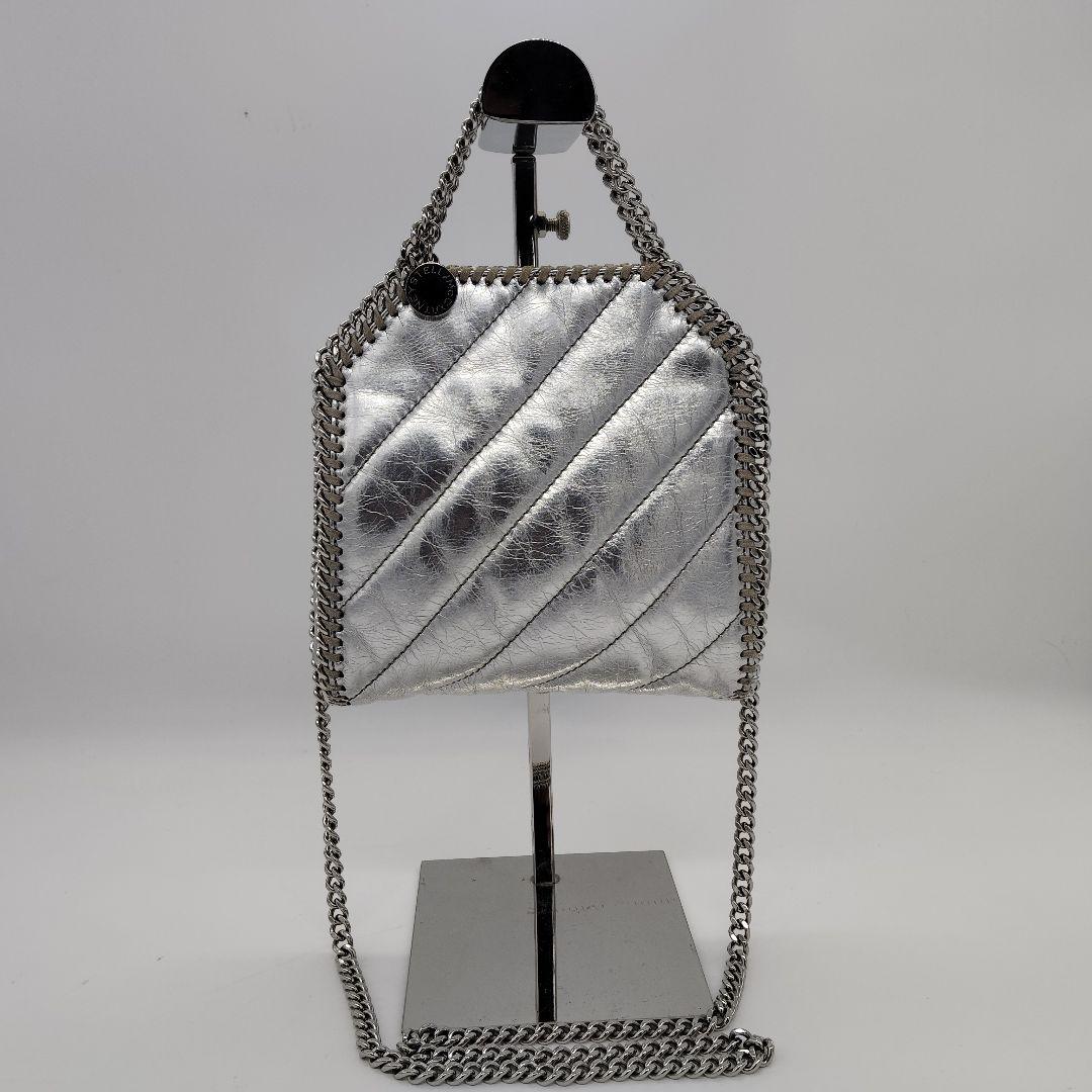 極美品 ステラマッカートニー ファラベラ タイニー シルバー