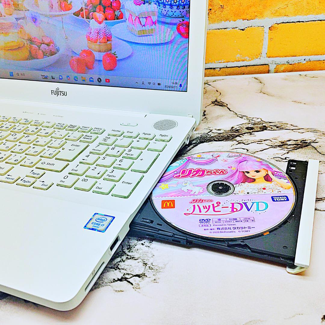 美品❣️最強i7搭載ノートパソコン❤️爆速SSD❤️メモリ4G✨ハイスぺ☘️