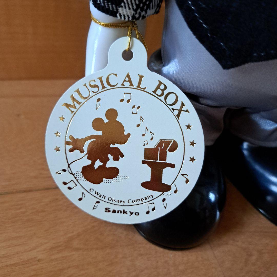 ディズニー ミッキーミニーウェディング 首振り人形 オルゴール レトロ