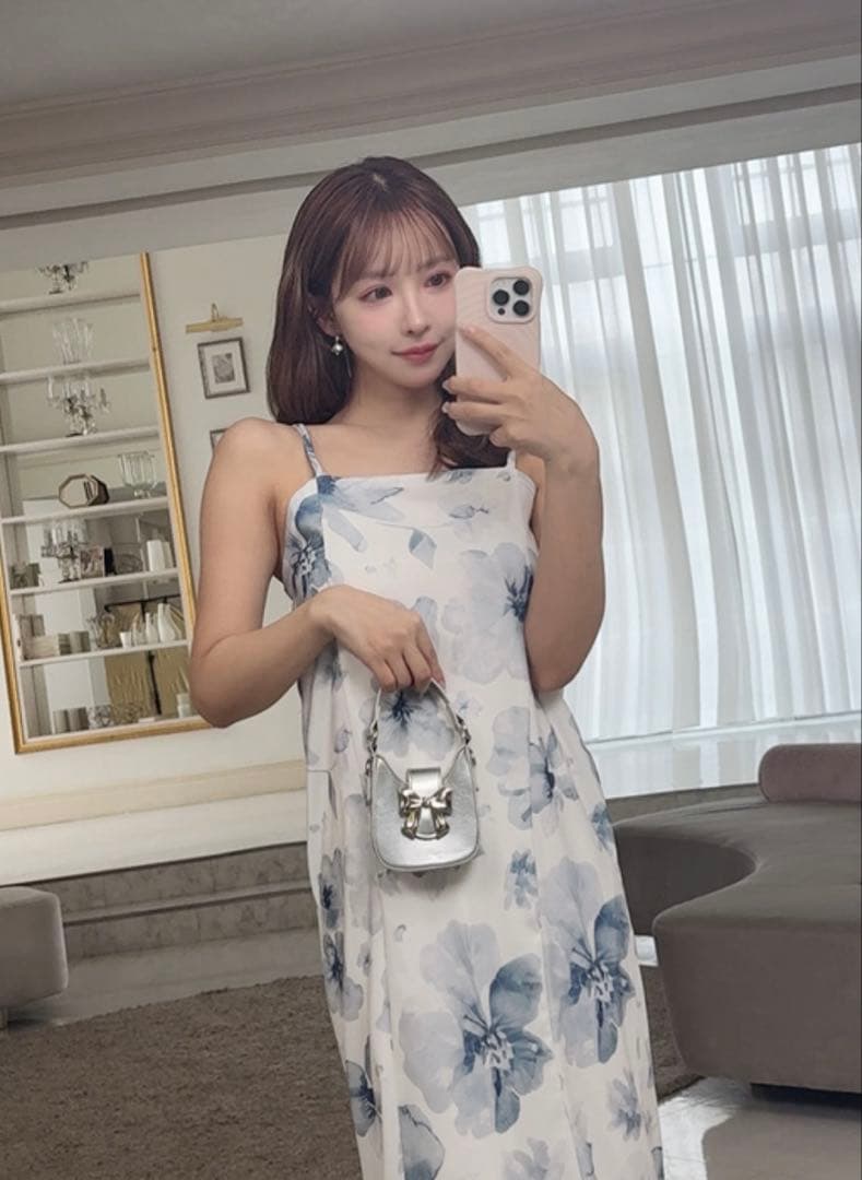 【即日発送】新品未使用グレイル水彩花柄浴衣セット 2wayセパレート浴衣