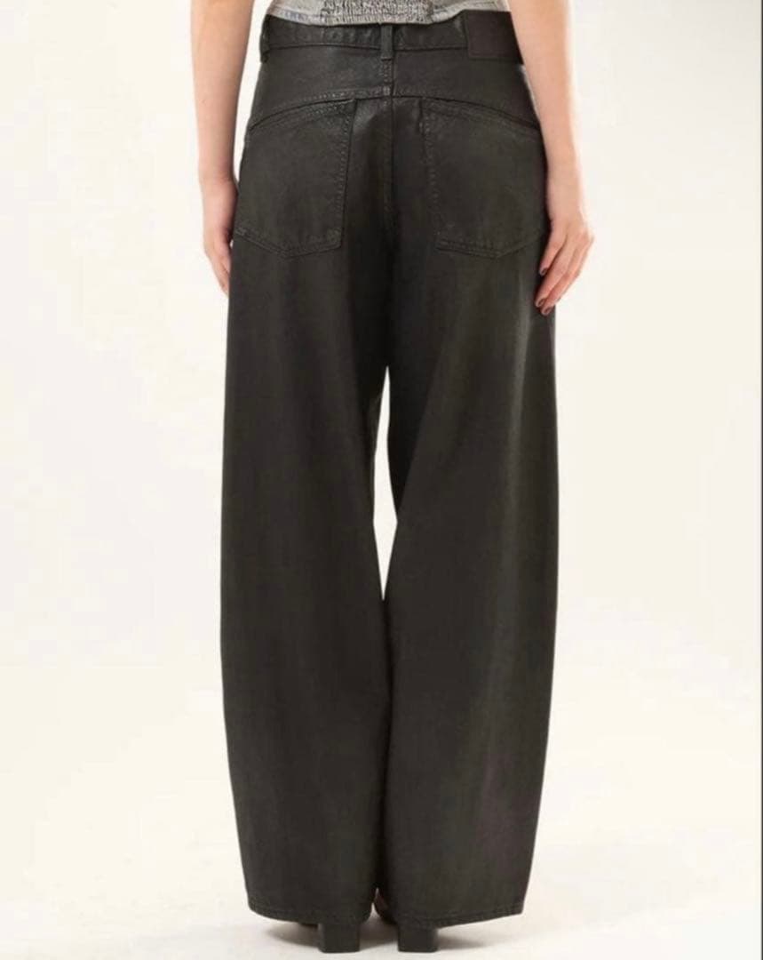 Levi's SUPER BAGGY バレルジーンズ ブラック コーティング