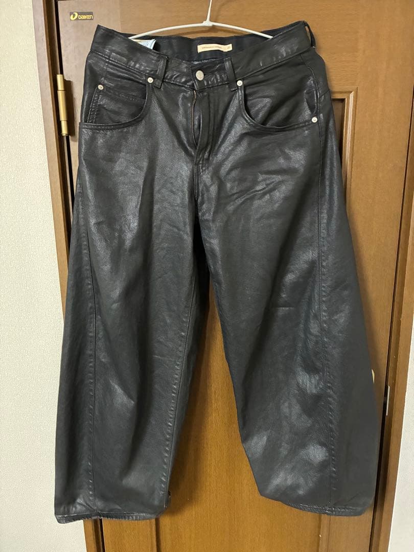 Levi's SUPER BAGGY バレルジーンズ ブラック コーティング