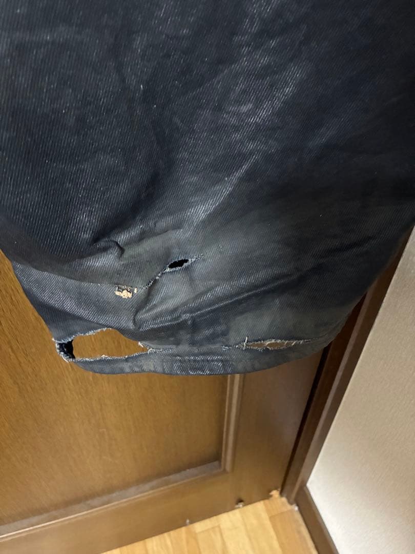 Levi's SUPER BAGGY バレルジーンズ ブラック コーティング