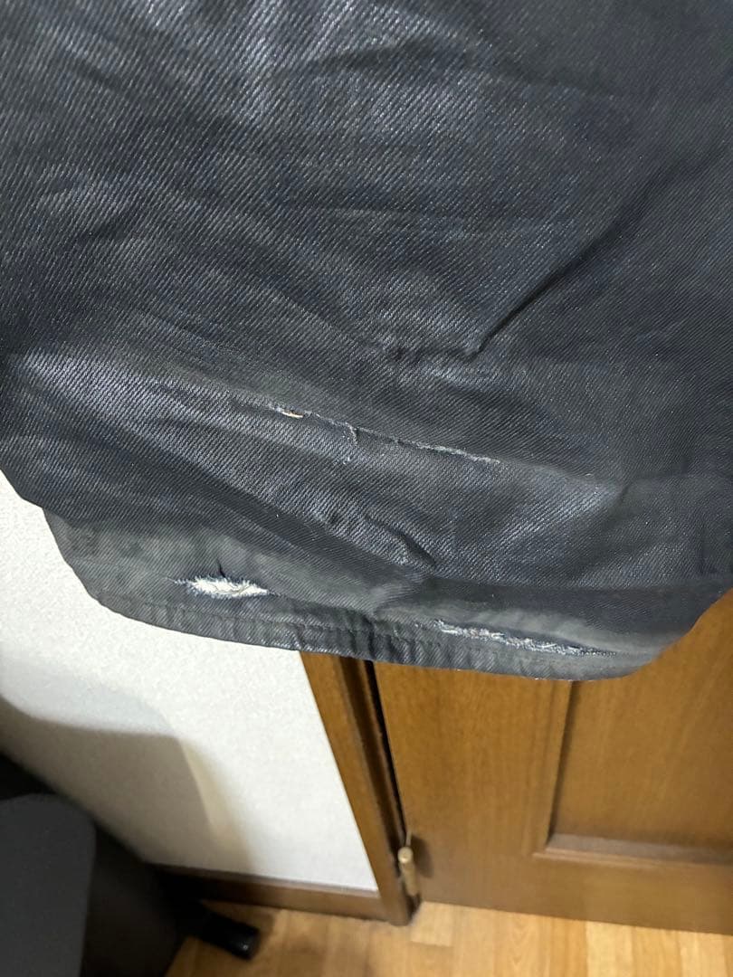 Levi's SUPER BAGGY バレルジーンズ ブラック コーティング