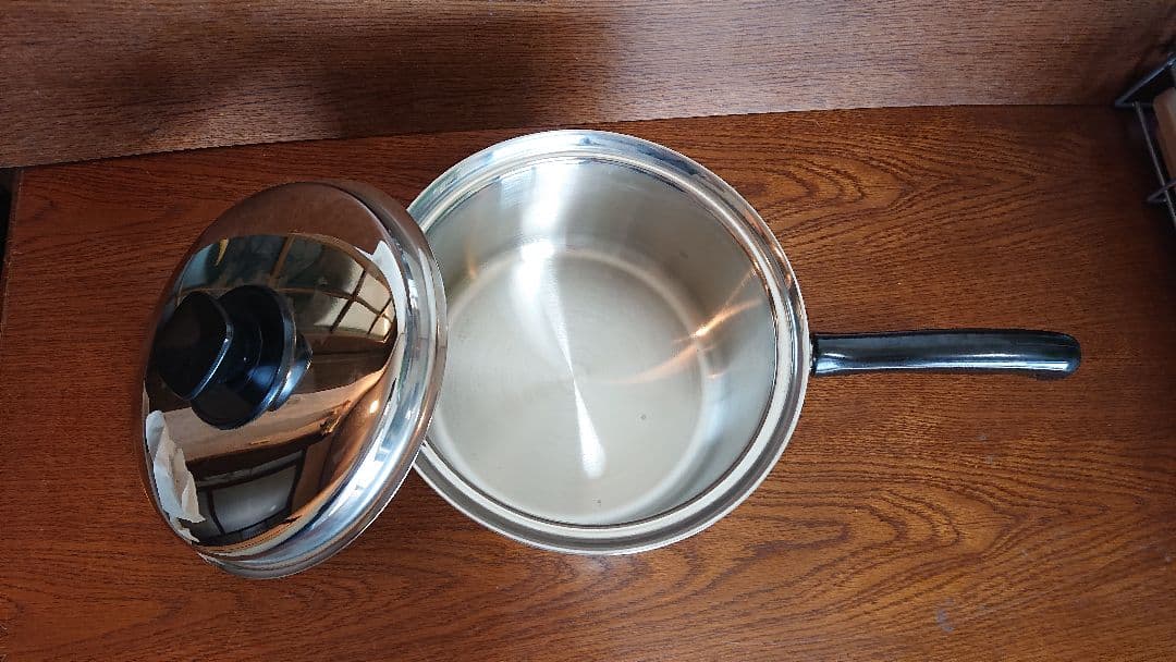 Vita craft 手持ち鍋(蓋あり) No.5203