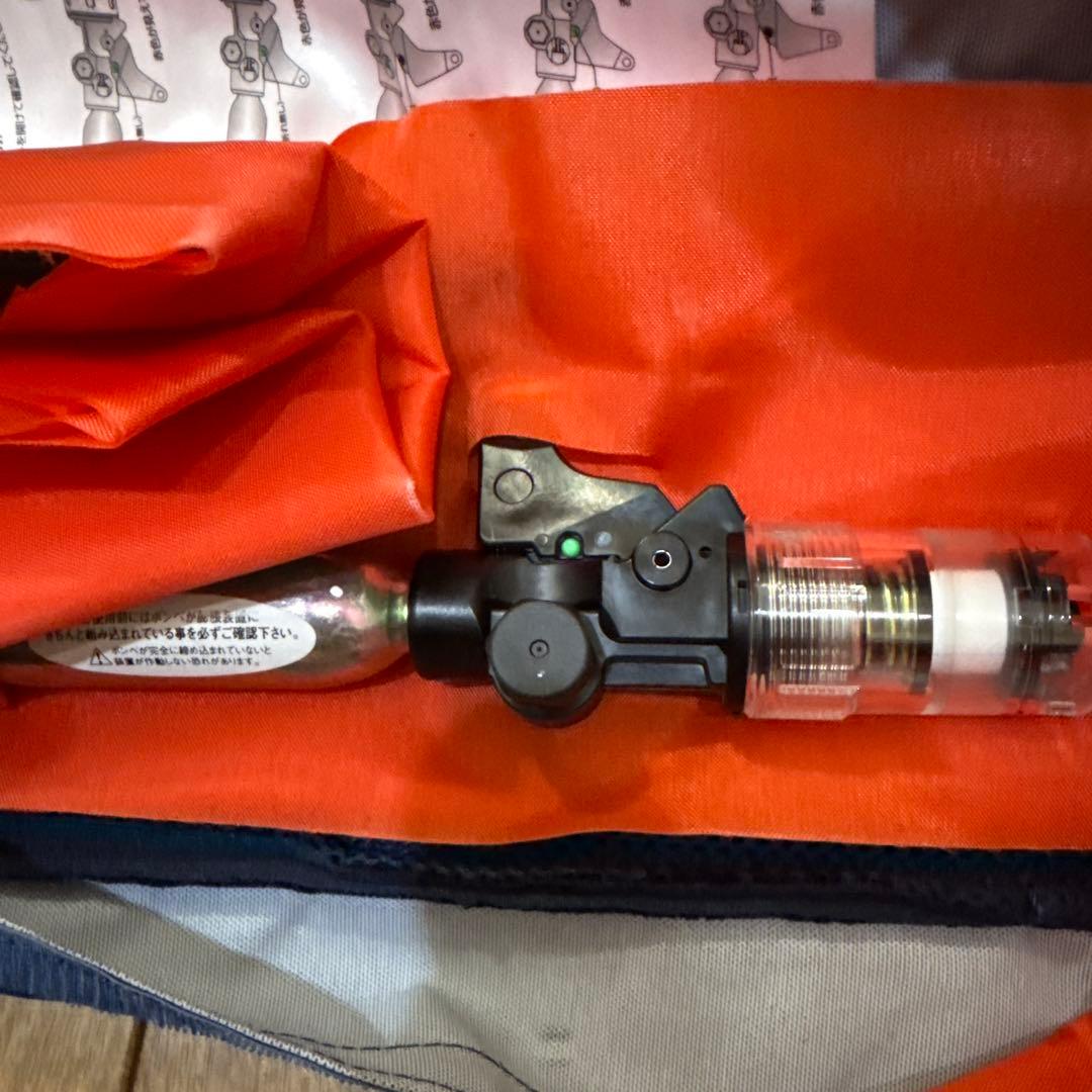 140363 シマノ　XEFO ネイビー ライフジャケット　桜マークあり