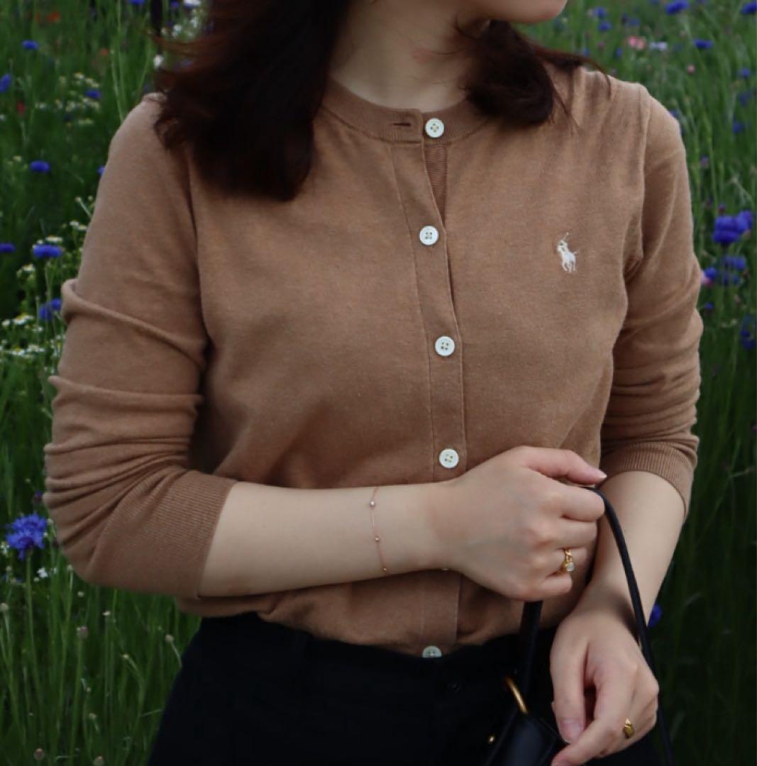 Polo Ralph Lauren ブラウン カーディガン