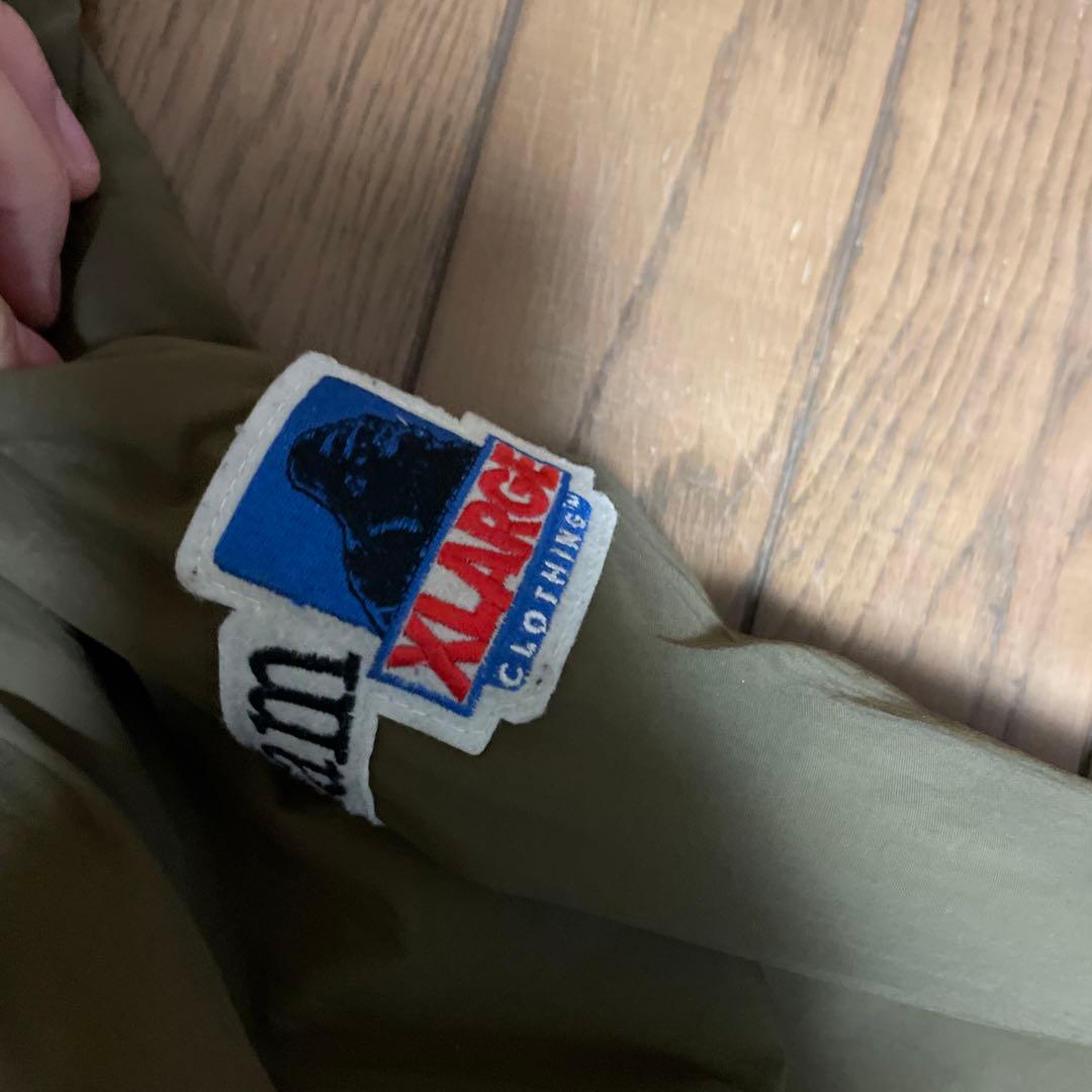 XLARGE フィッシングジャケット オリーブ 値下げ交渉可