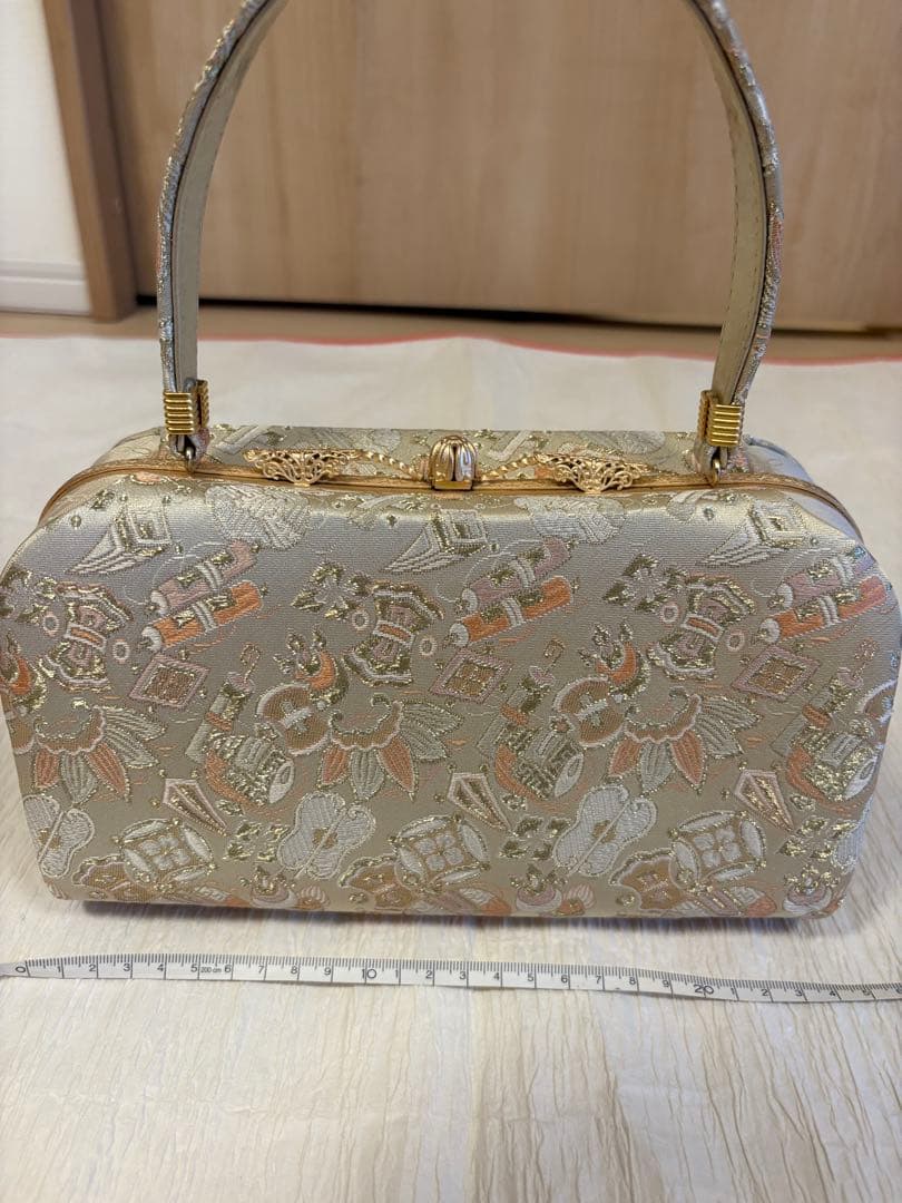 フォーマル和装バッグ 宝尽くし 金 振袖 留袖 訪問着 M2505032