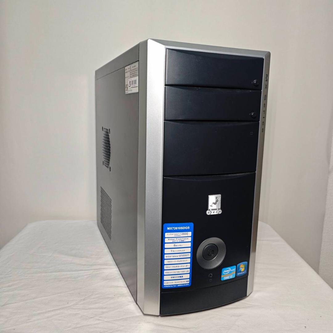 【ゲーミングPCフルセット】i7 GTXグラボ 快適動作！MS Office搭載