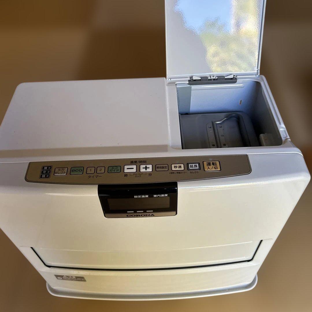 コロナ 石油ファンヒーター FH-VX6719BY-W パールホワイト 超美品