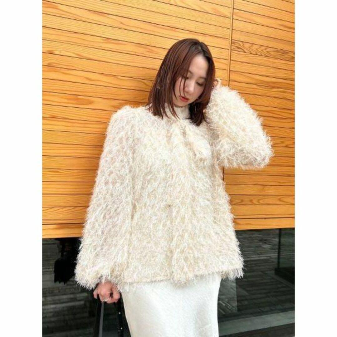 FRAY I.D シアーボウタイブラウス