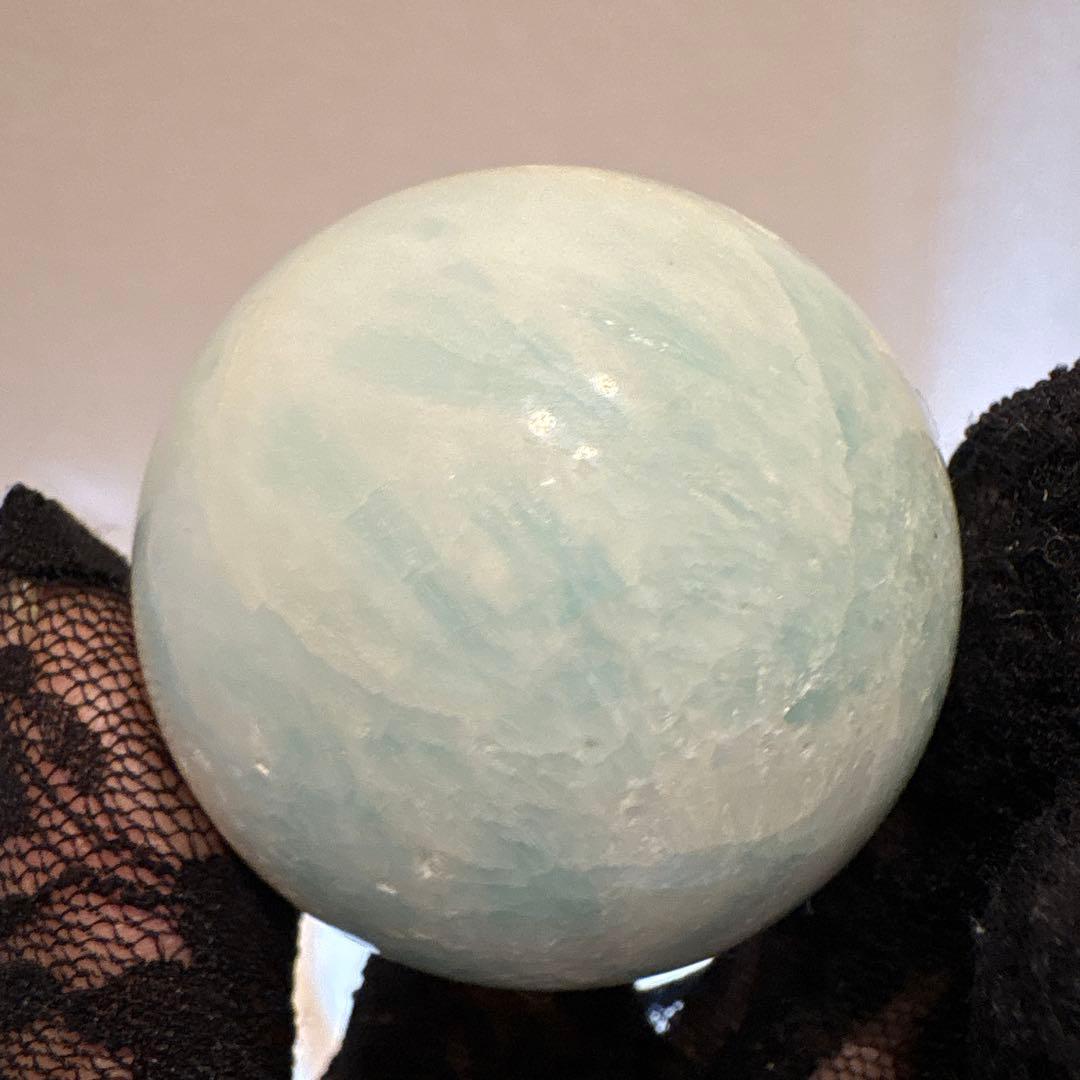 ブルーアラゴナイトスフィア♡♡No.2525