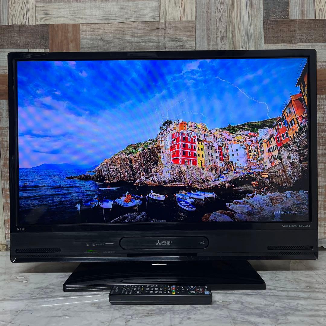 即日受渡❣️ 全国送料込三菱32型ブルーレイ＆HDD1TB録画一体型液晶テレビ