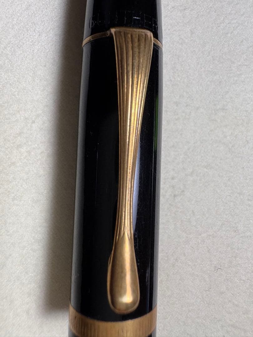 ペリカン 100N グリーンマーブル 1940〜50年代 ？万年筆 字幅 F