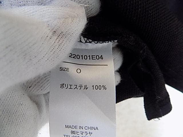 63190  OPST ポロシャツ　黒　サイズO