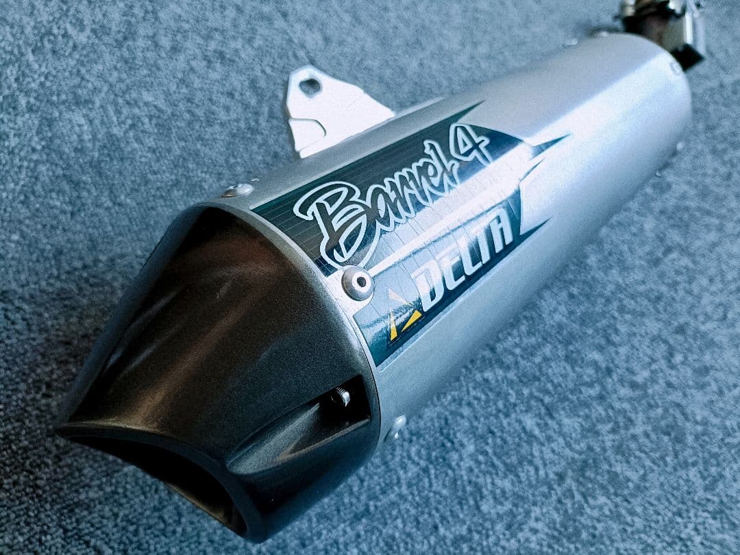 DELTA デルタバレル4 マフラー サイレンサー MD44 CRF250L