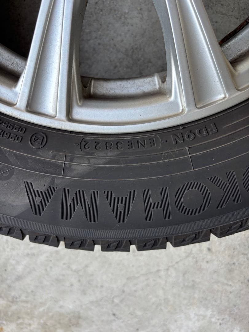 195/65R15 ICE GUARD IG60 アルミ＆スタッドレスセット5穴