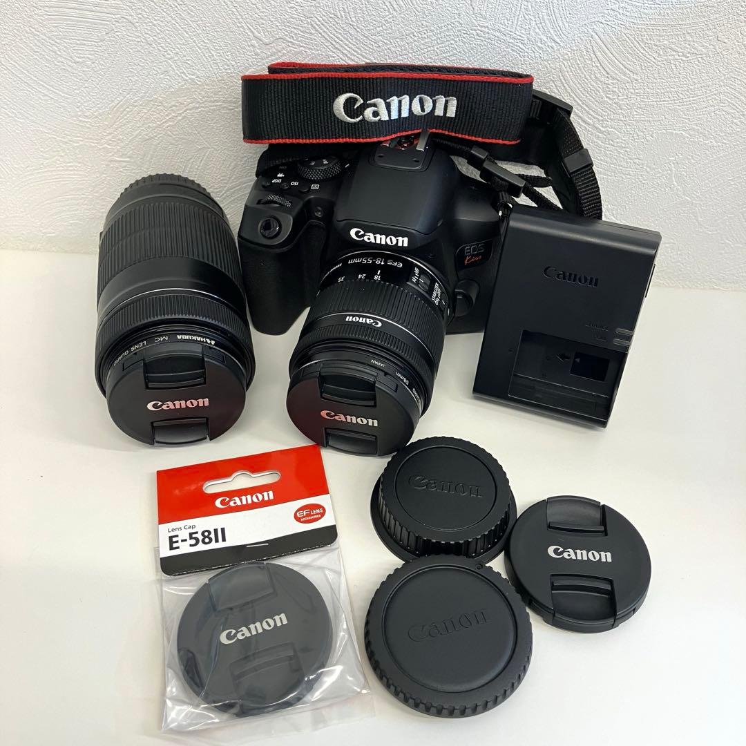 最終 Canon デジタル一眼レフカメラ EF-S 55-250mmレンズ付