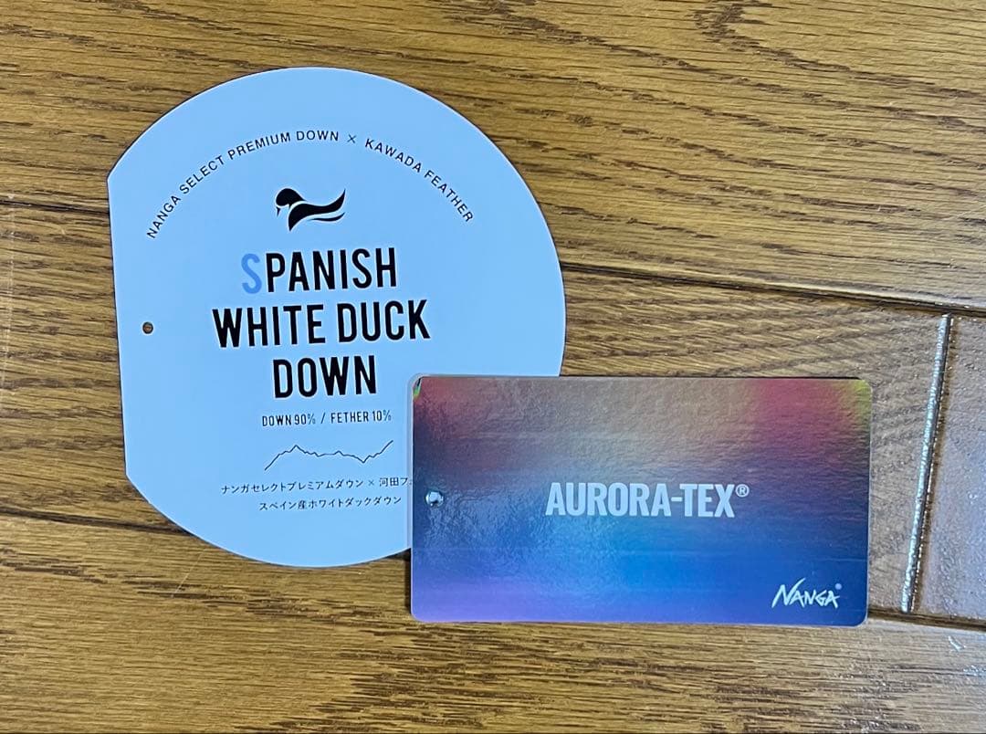ナンガ、オーロラテックス ダウンジャケット、ブラック、Lサイズ、新品未使用