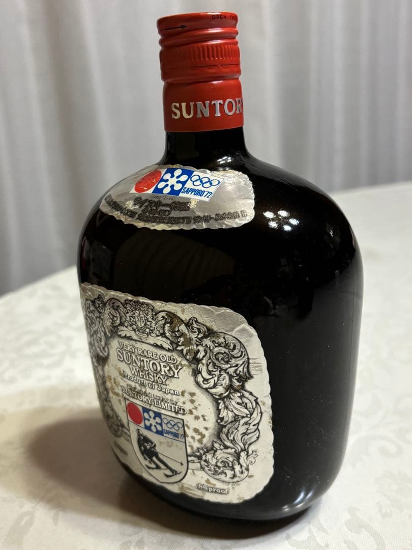 サントリー ウイスキー VERY RARE OLD 札幌'72記念ボトル