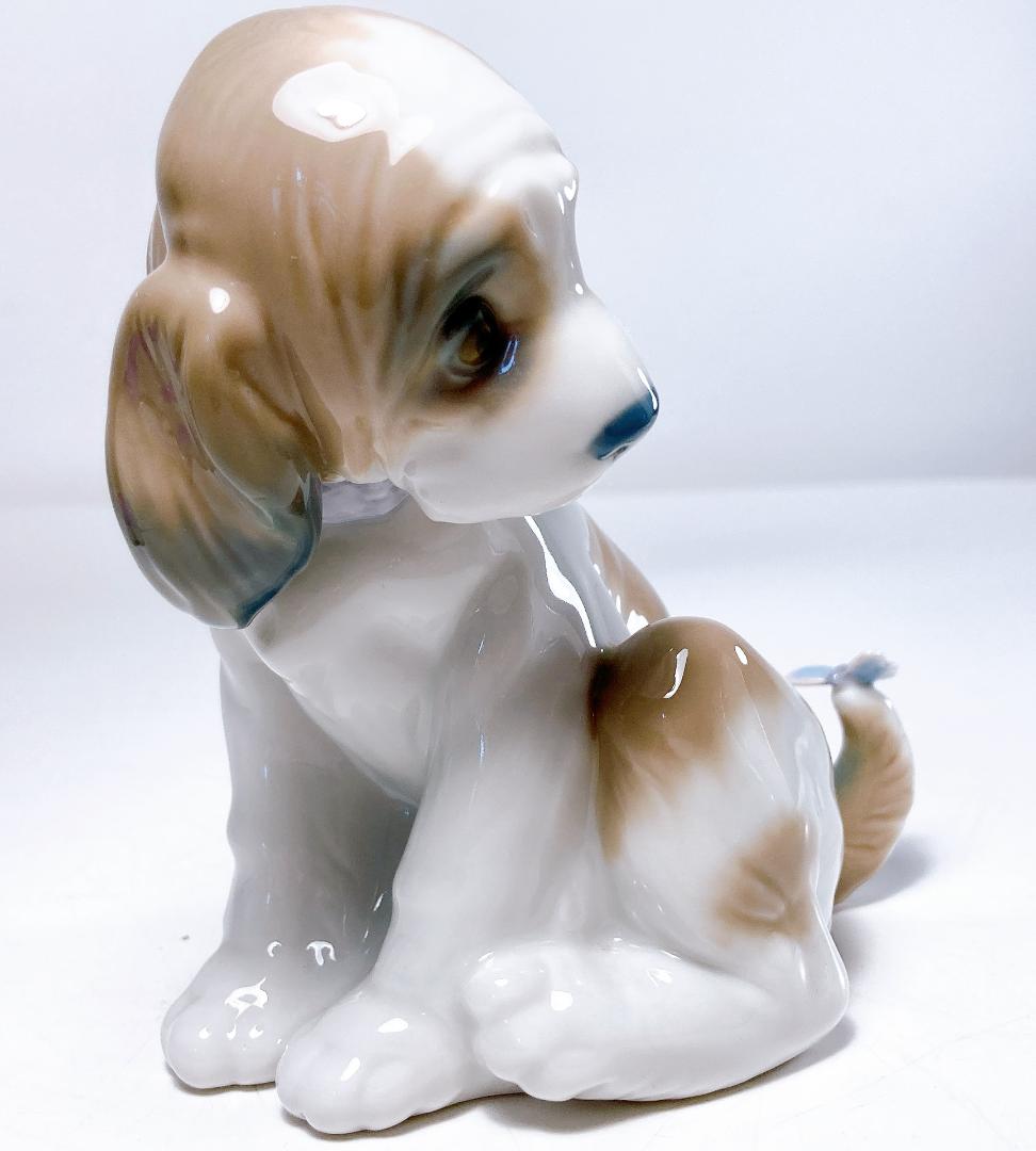 リヤドロ LLADRO マイフレンド 犬・蝶　|1842|☆