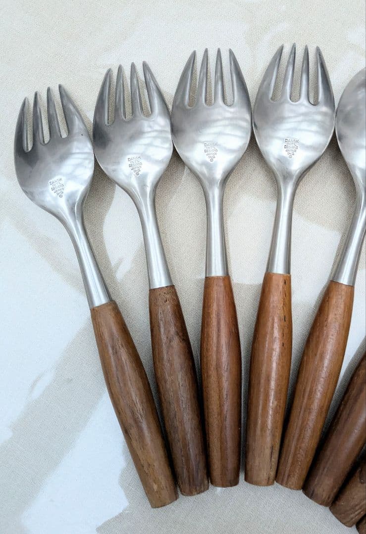 DANSK　チークデイナーカトラリー