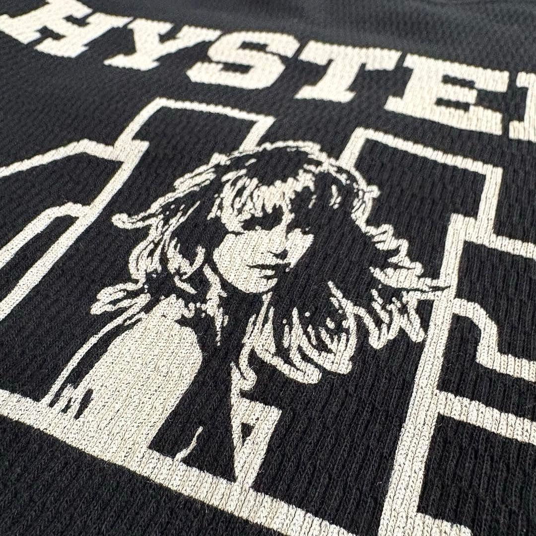 ヒステリックグラマー H SCHOOL スウェット　ワッフルロンT サーマル