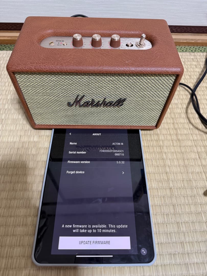 スピーカー・ウーファー Marshall acton3