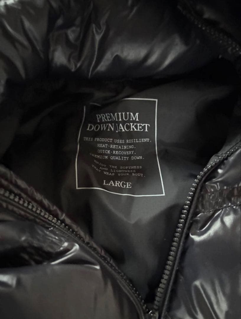 00s old uniqlo ファー ダウンジャケット y2k グランジ