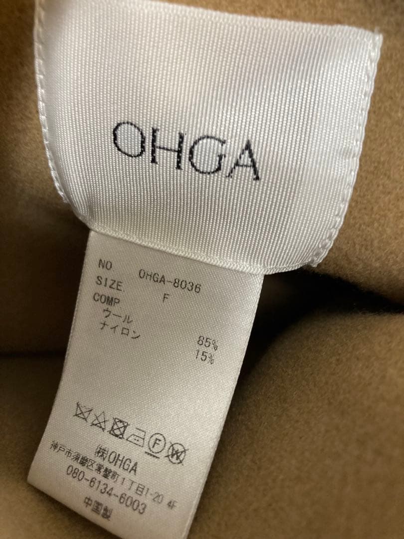 ohga リバーポンチョ 2024aw