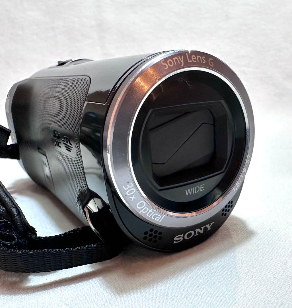 SONYデジタルHDビデオカメラレコーダーHDR-CX390 クリスタルブラック